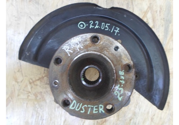 Цапфа,кулак поворотний передній правий, c ABS Renault Duster 1.5 dci, 8200881942, 8200881829, 8200881916